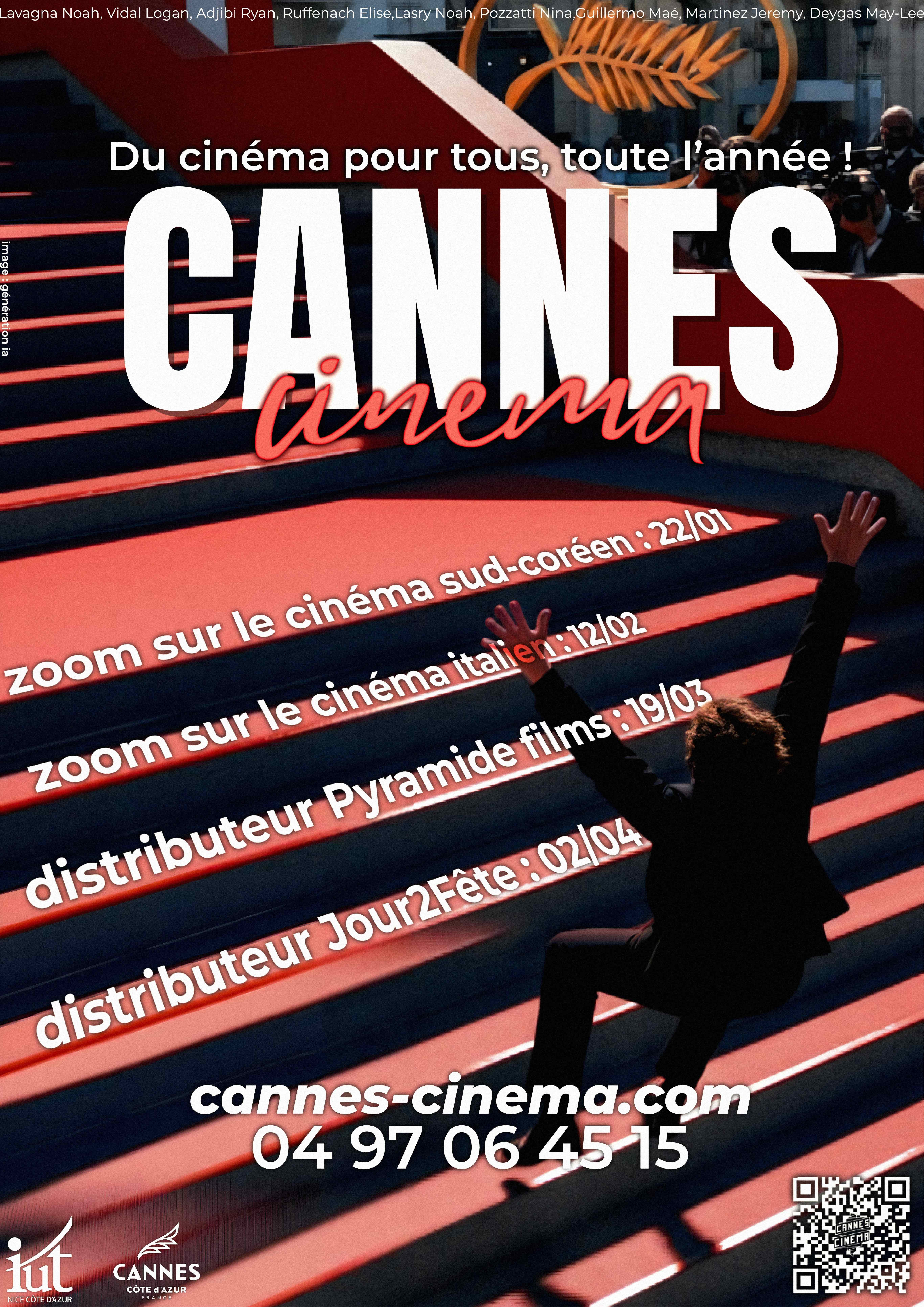 Affiche Cannes Cin&eacute;ma &mdash; Version 4