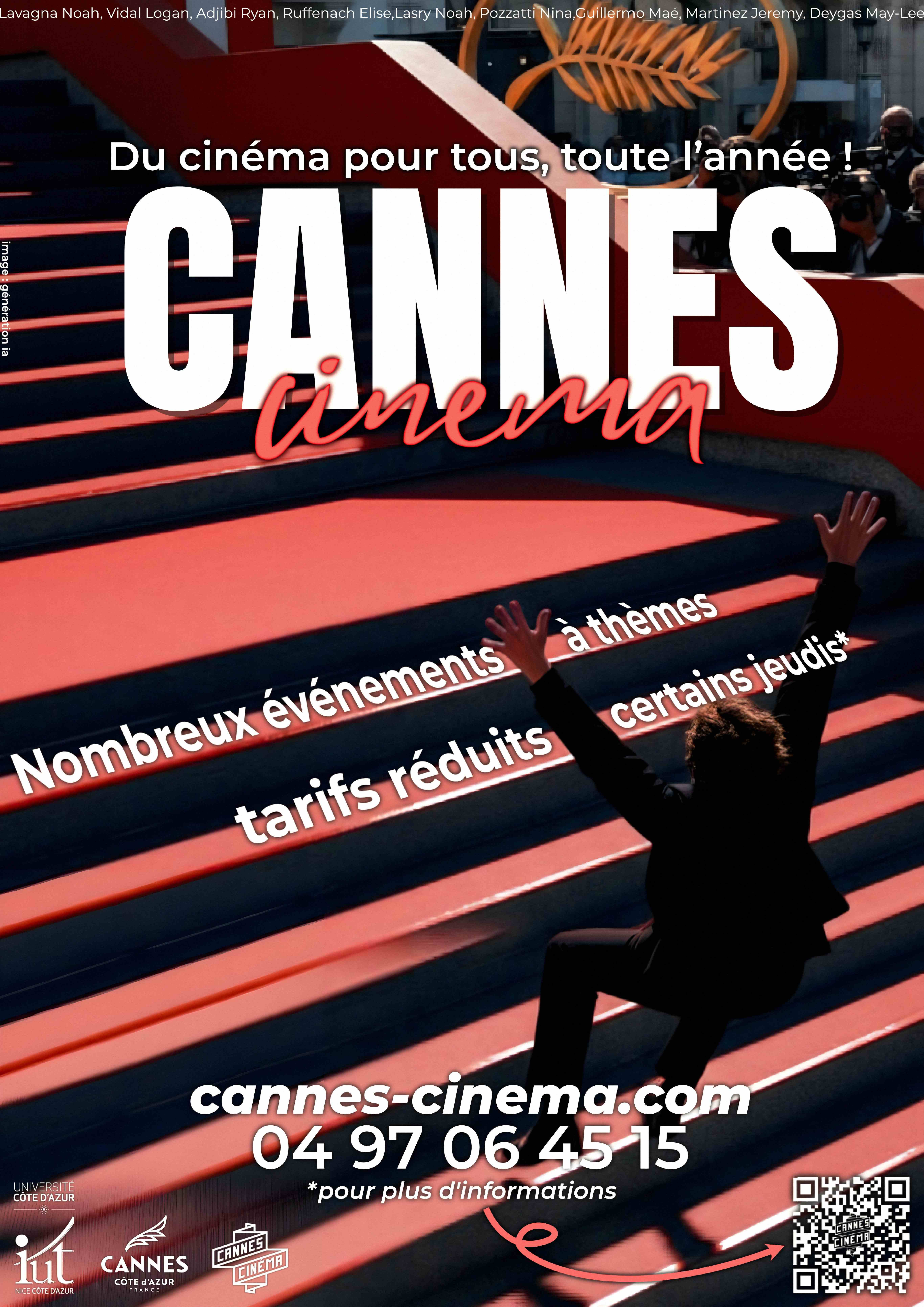 Affiche Cannes Cin&eacute;ma &mdash; Version 5